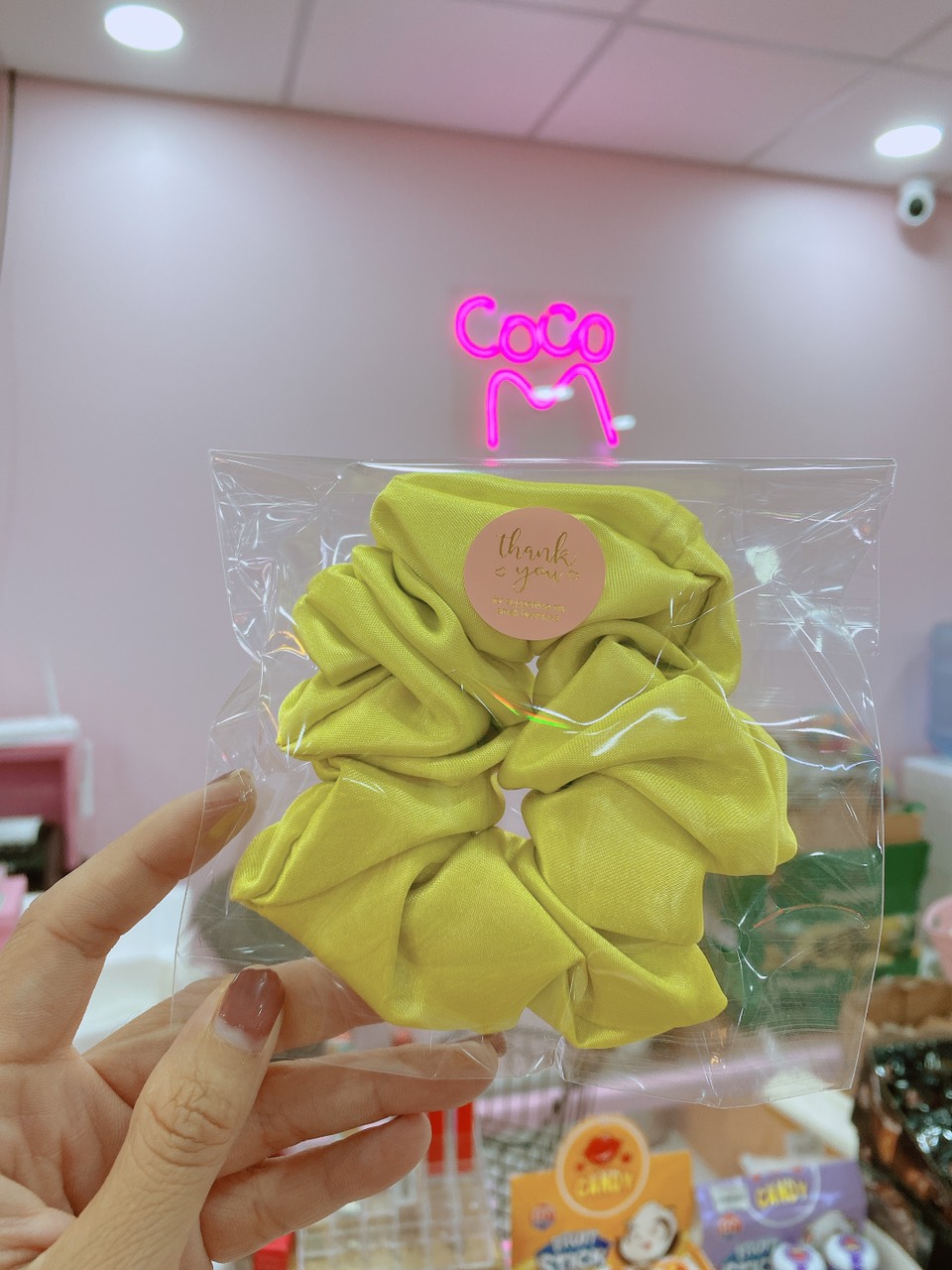 Cột Tóc Vải Scrunchies - Dây Buộc Tóc Scrunchies
