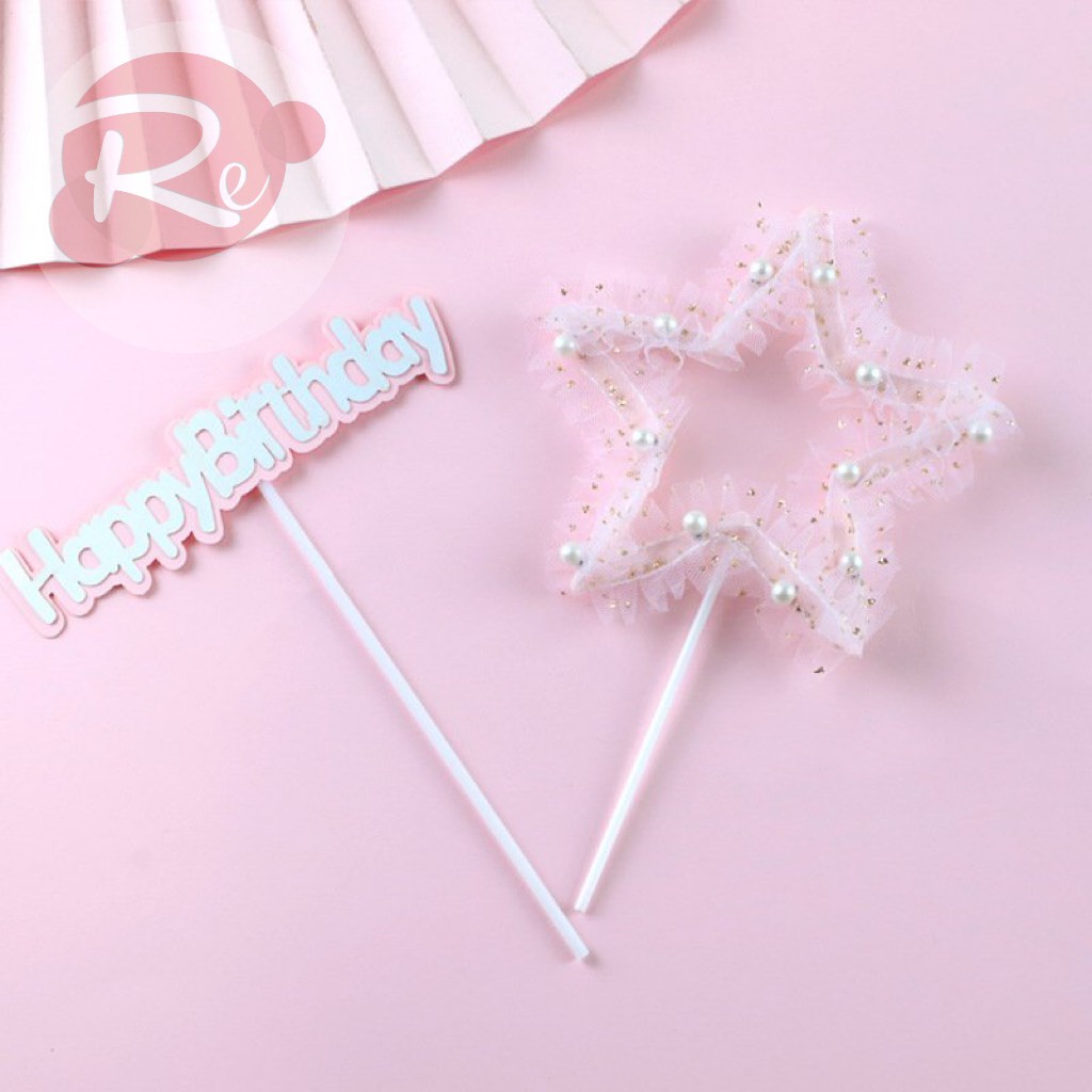 Lưới HPBD - Trang trí bánh sinh nhật bánh kem