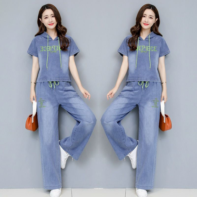 2023 bộ quần ống rộng denim của năm