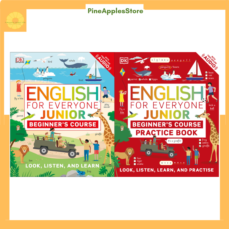 Sách English For Everyone Junior: Beginner's Course Book&Practice Book