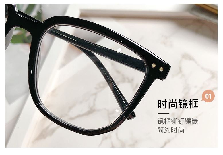 MẮT KÍNH GIẢ CẬN GỌNG FORM TRÒN 2 CHẤM D49