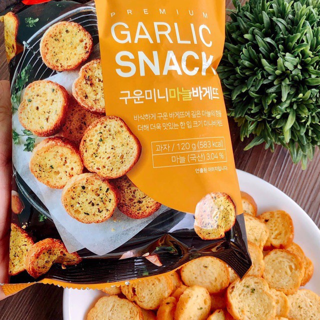 Snack bánh mì Samlip Hàn Quốc 120g