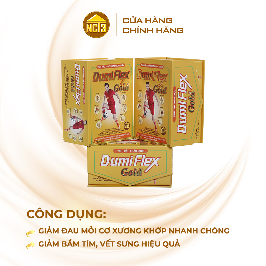 TINH DẦU THẢO MỘC DUMI FLEX 180ML - THẢO DƯỢC TRỊ LIỆU