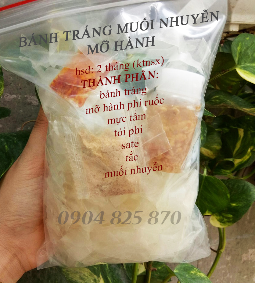 BÁNH TRÁNG MUỐI NHUYỄN - 1 BỊCH