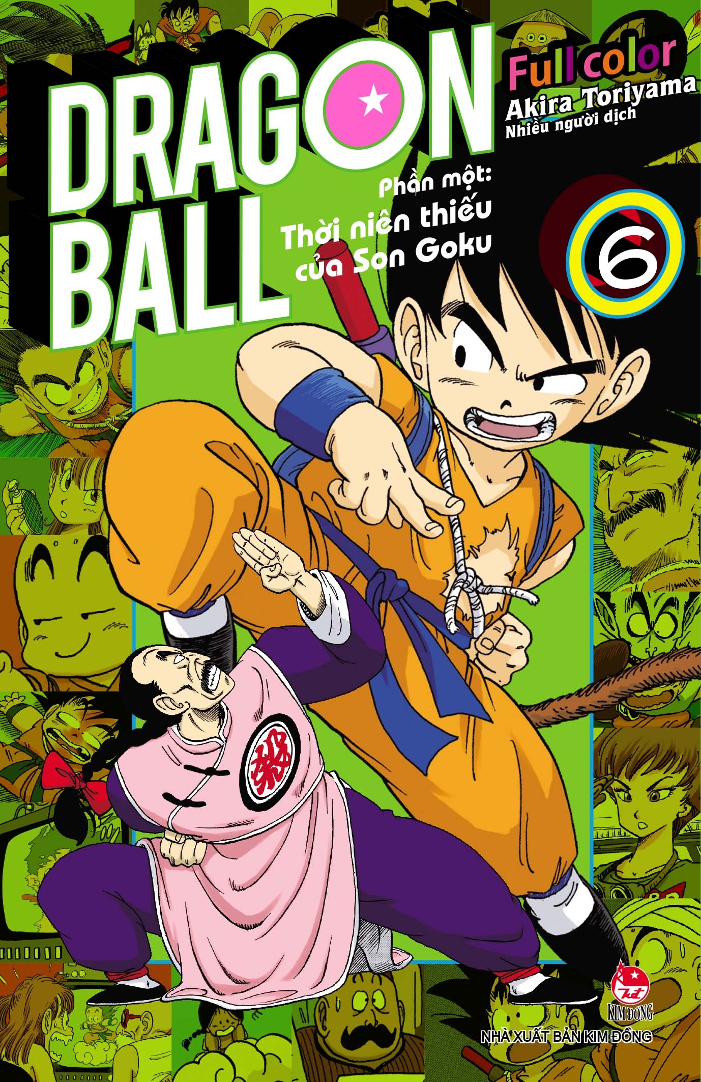Fahasa - Dragon Ball Full Color - Phần Một: Thời Niên Thiếu Của Son Goku - Tập 6