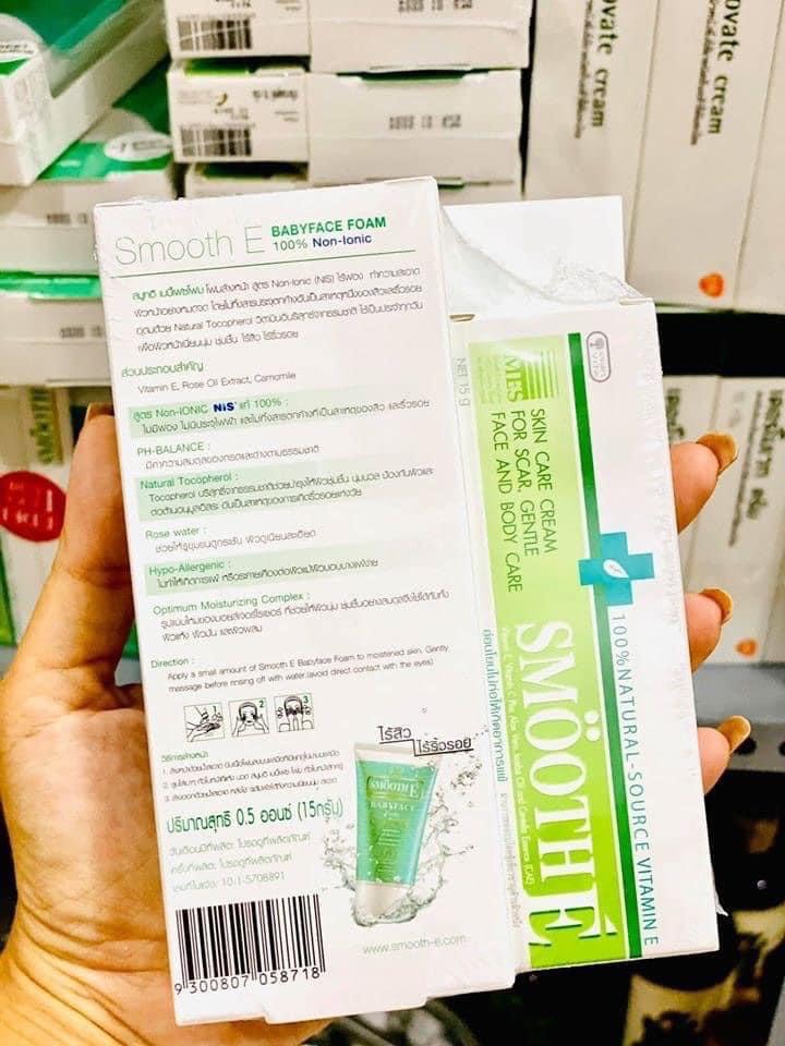 [Có sẵn] [Chính hãng] Kem giảm thâm, sẹo mụn smoothe Thái Lan