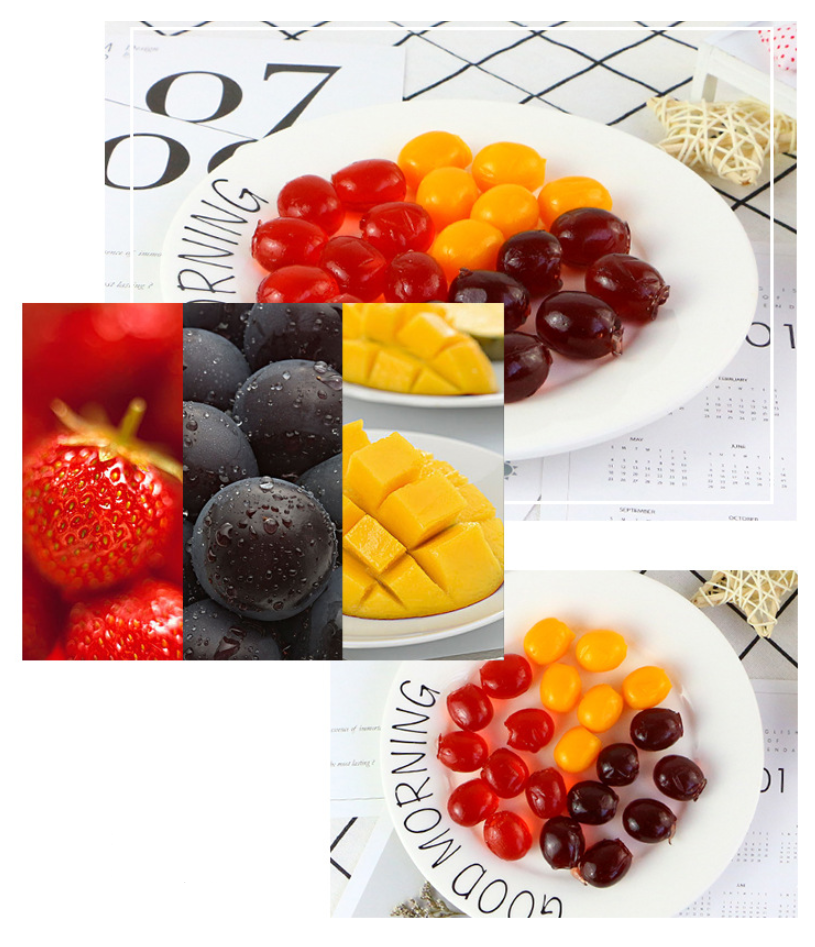 [MANGO CANDY] Gói kẹo dẻo trái cây Top Fruit Coowy 320g