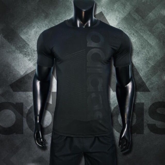 Áo thể thao nam dập vân chìm Adidas