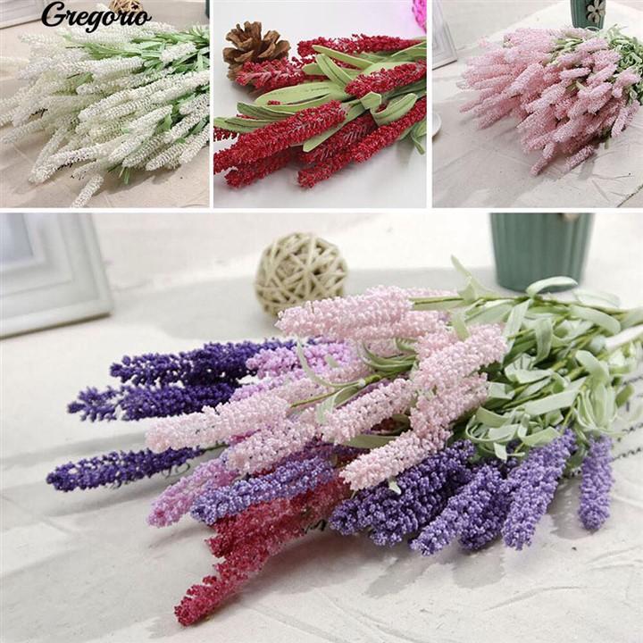 Cành hoa lavender - Hoa giả lavender trang trí nhà cửa