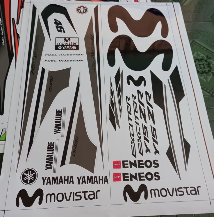 tem rời ex 150 movitas đen xám dán xe trắng
