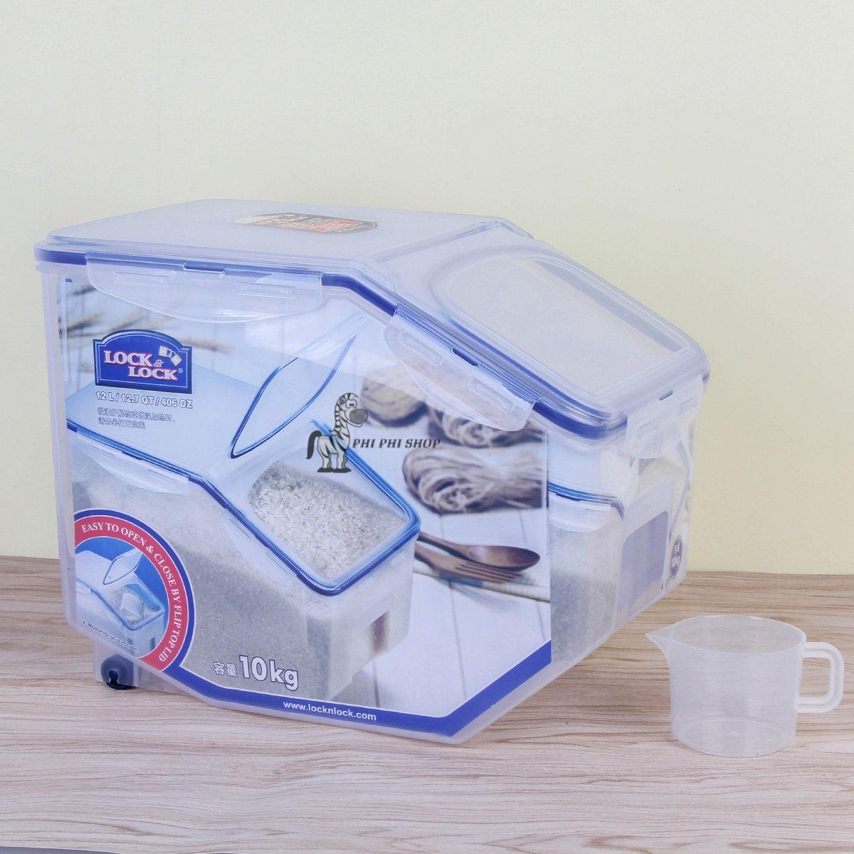 [HCM]Thùng gạo 10Kg HPL510 Lock&Lock