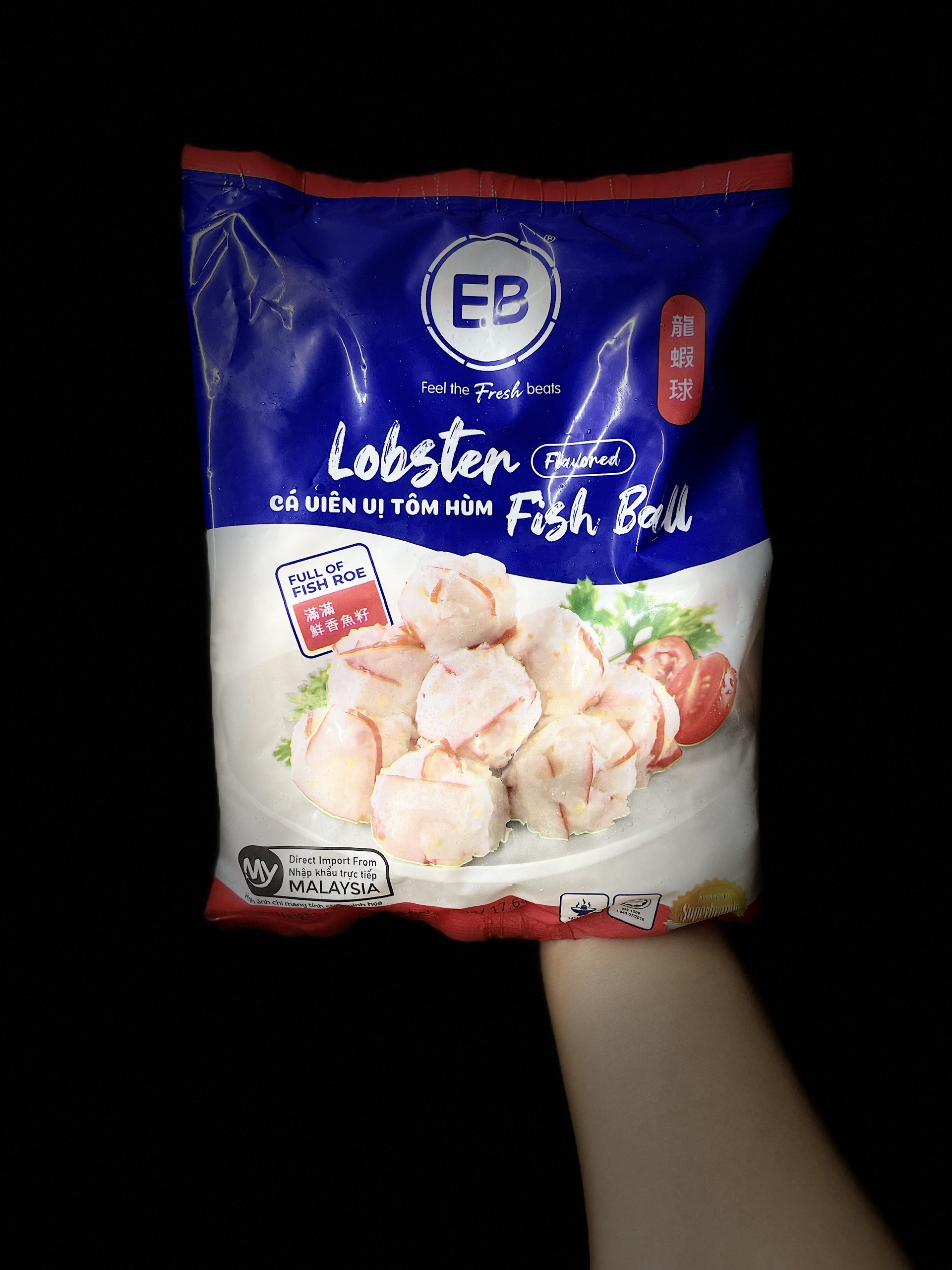 Tôm hùm viên EB 500g