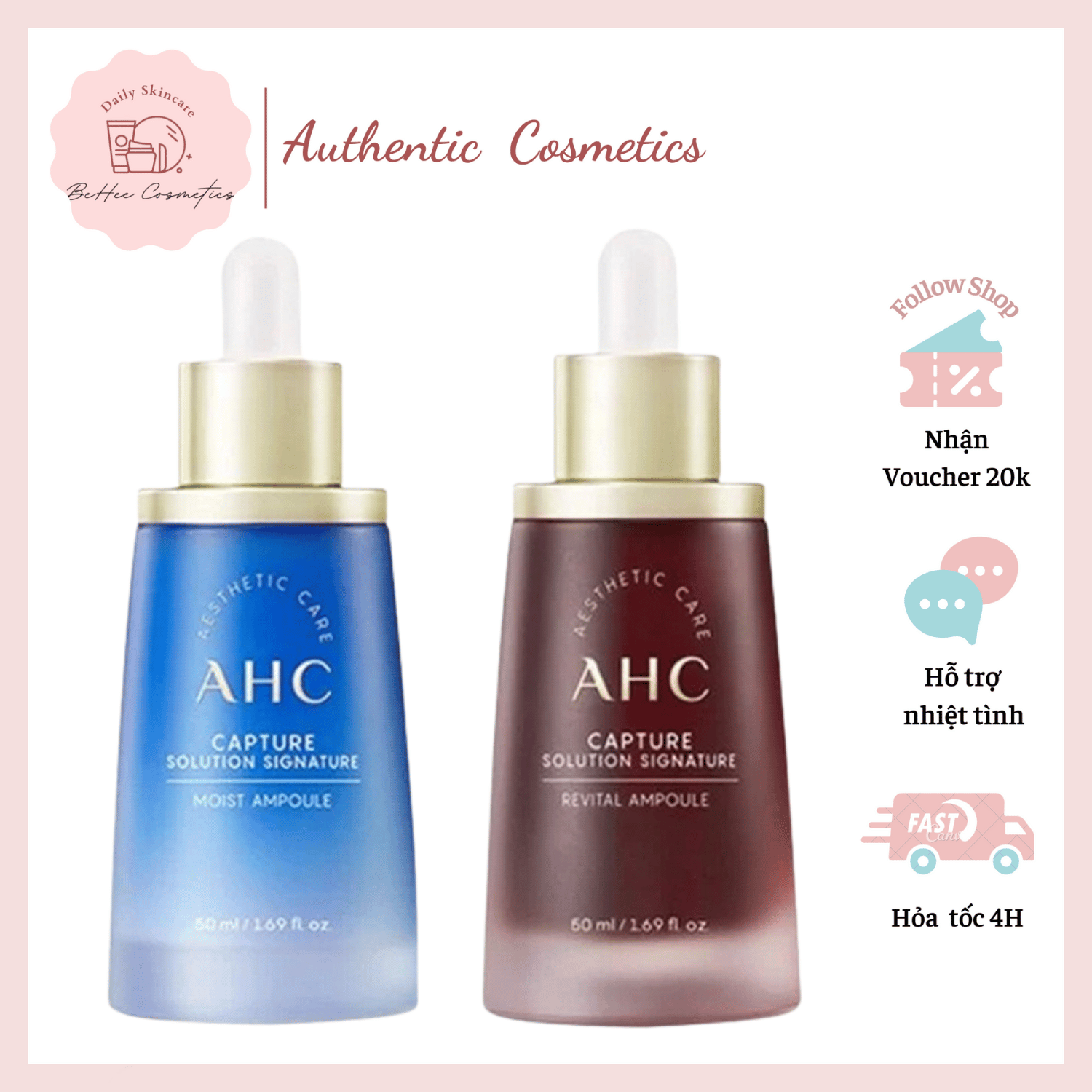 Tinh Chất Dưỡng Da AHC Capture Solution Signature - 50ml