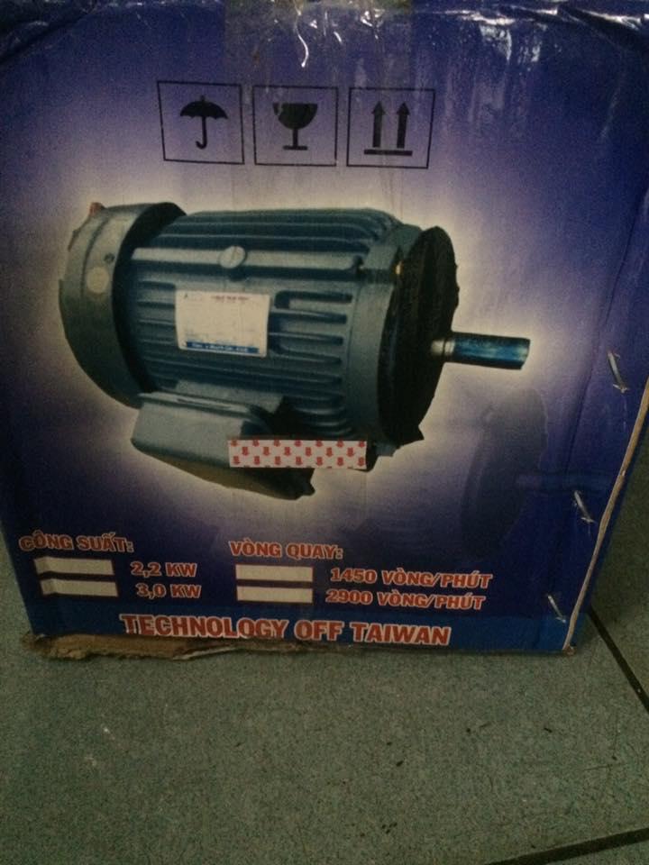 Động cơ điện 1 pha 2Hp-1,5kw -220V (dây đồng 100%) / Motor 1 pha