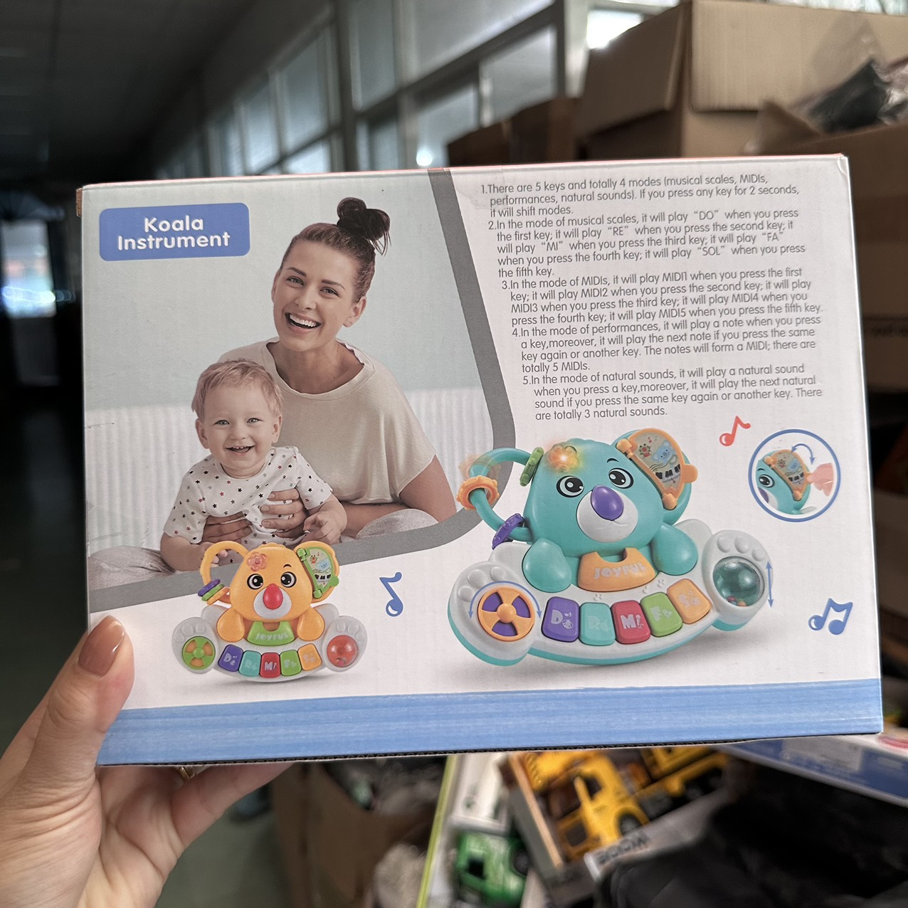 Đàn Gấu Koala có nhạc dùng pin