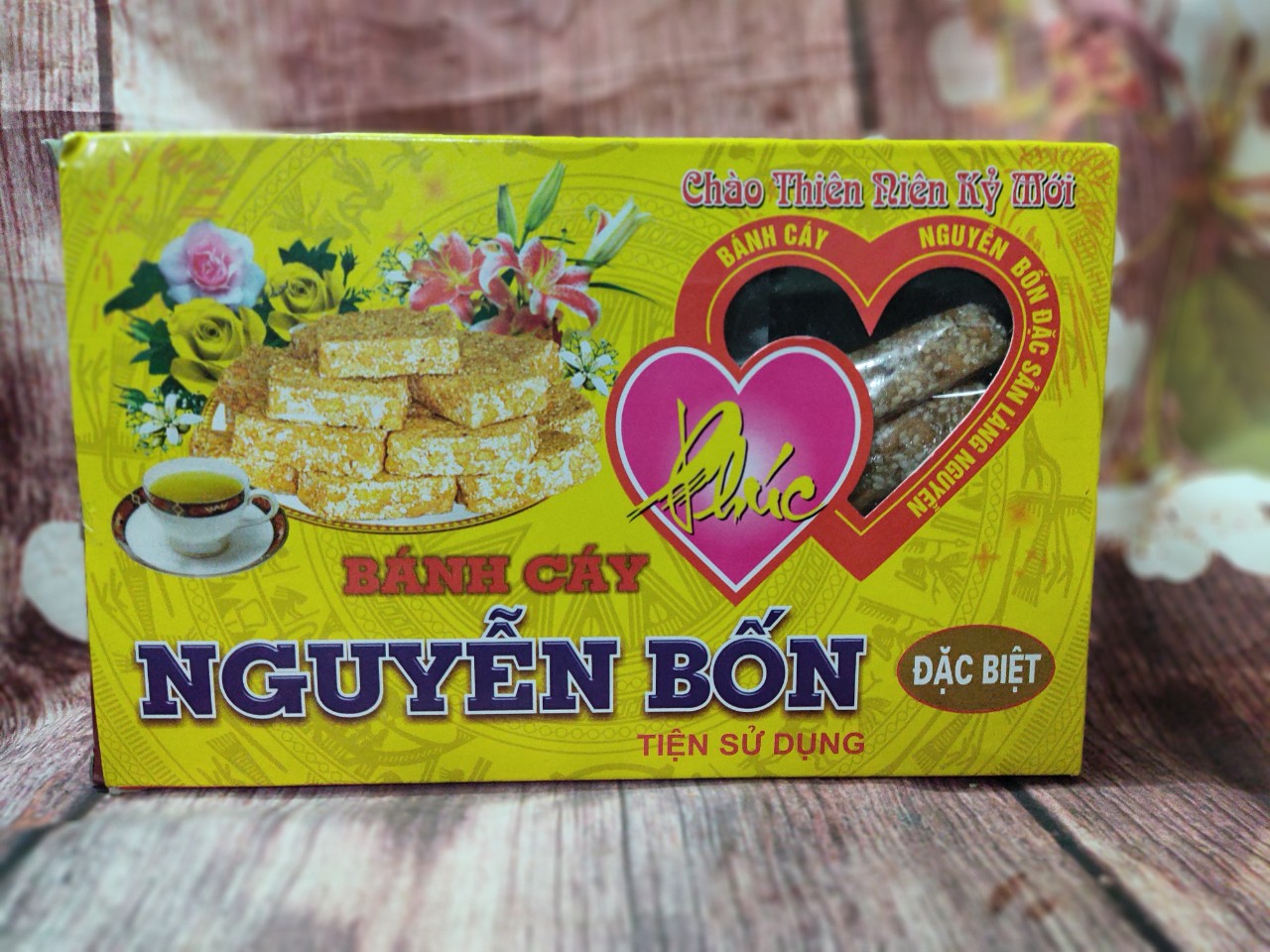 {Free ship} [Đặc sản tiến Vua] Combo 5 phong bánh cáy Làng Ngyễn, Thái Bình (Loại thượng hạng-không loại nào ngon hơn))