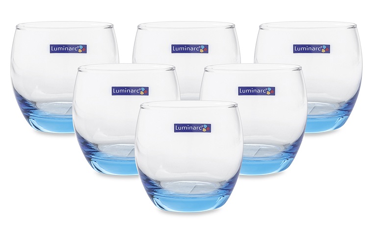 Bộ 6 ly thủy tinh luminarc salto 320ml - bộ 6 ly thủy tinh luminarc