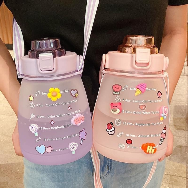 Bình Nước 1300ml BÉO LÙN KUTE