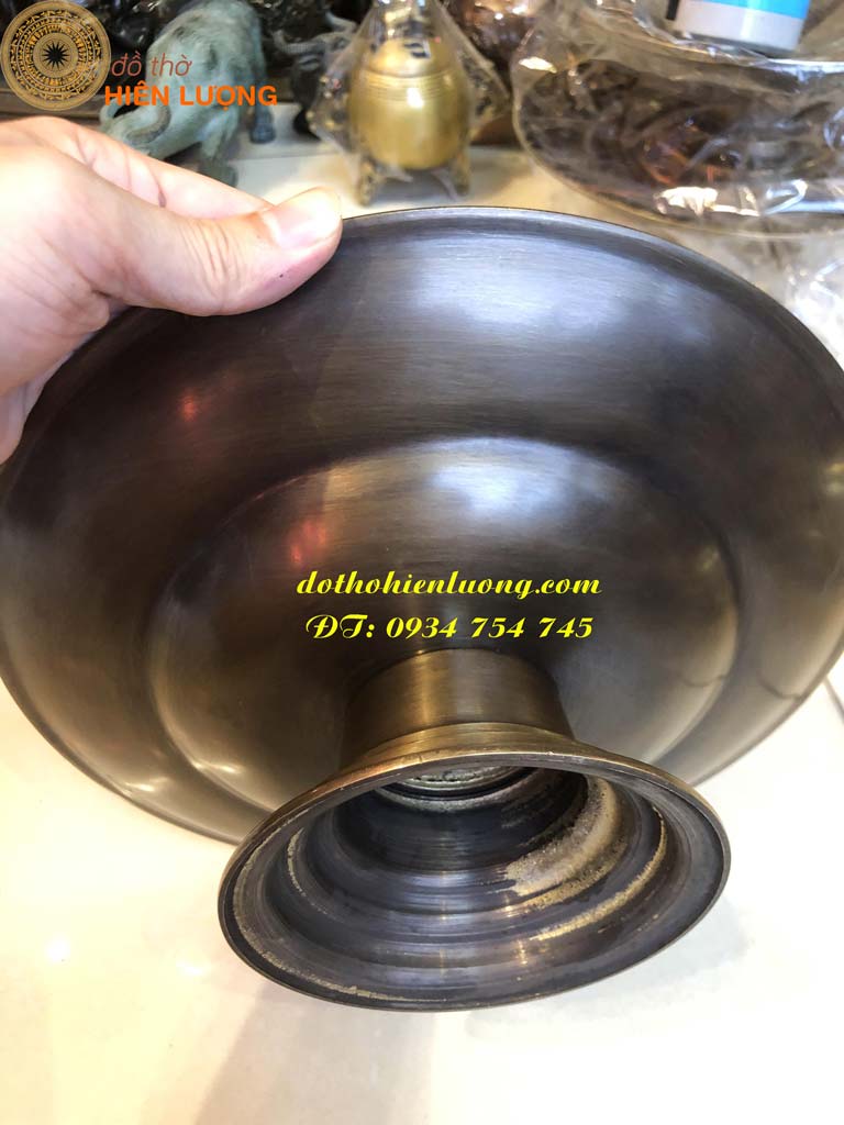 Mâm Bồng Chữ Phúc 28cm - Đĩa Hoa Quả