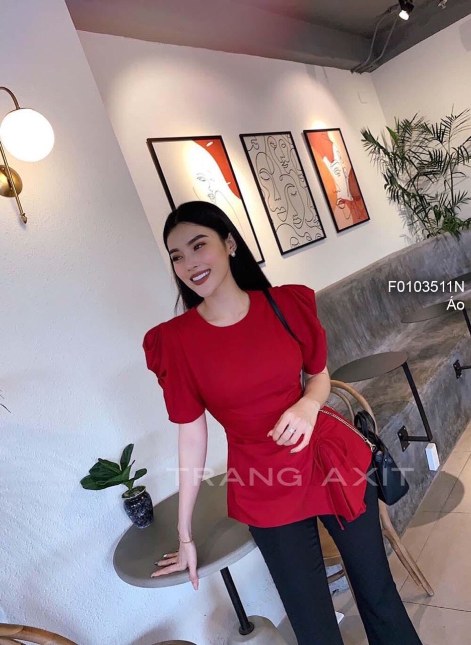 Áo eo rút nhún tôn dáng thời trang