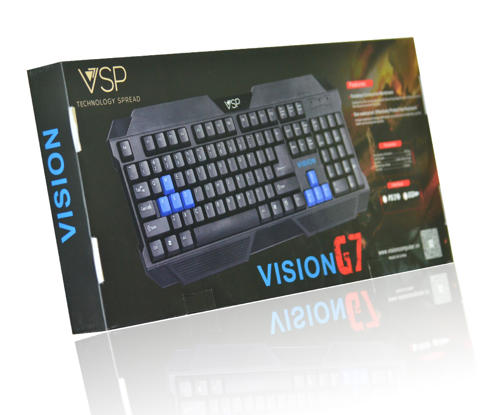 [HCM]Bàn phím Keyboard  BOSSTON - VISION G7 USB. Vi Tính Quốc Duy.