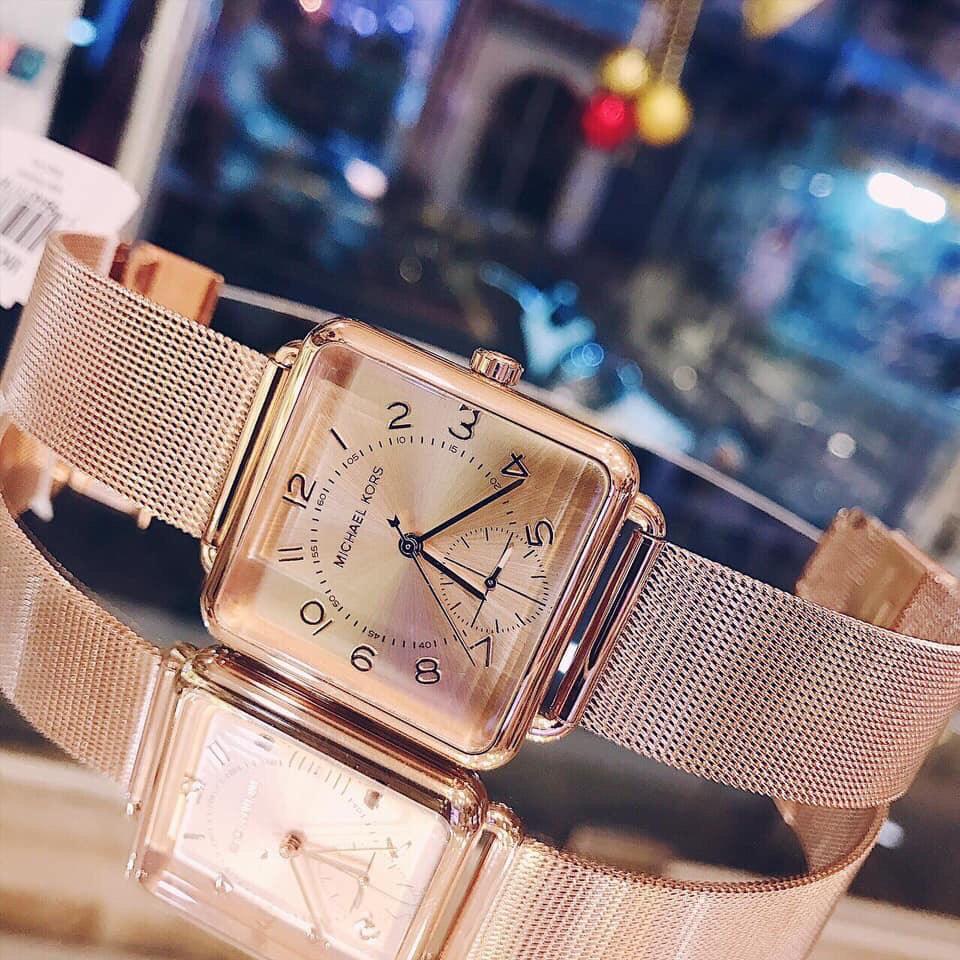 [HCM]Đồng Hồ Thời Trang Nữ MICHAEL KOR$ MK3664 - SIZE 24*32 MM - FULLBOX