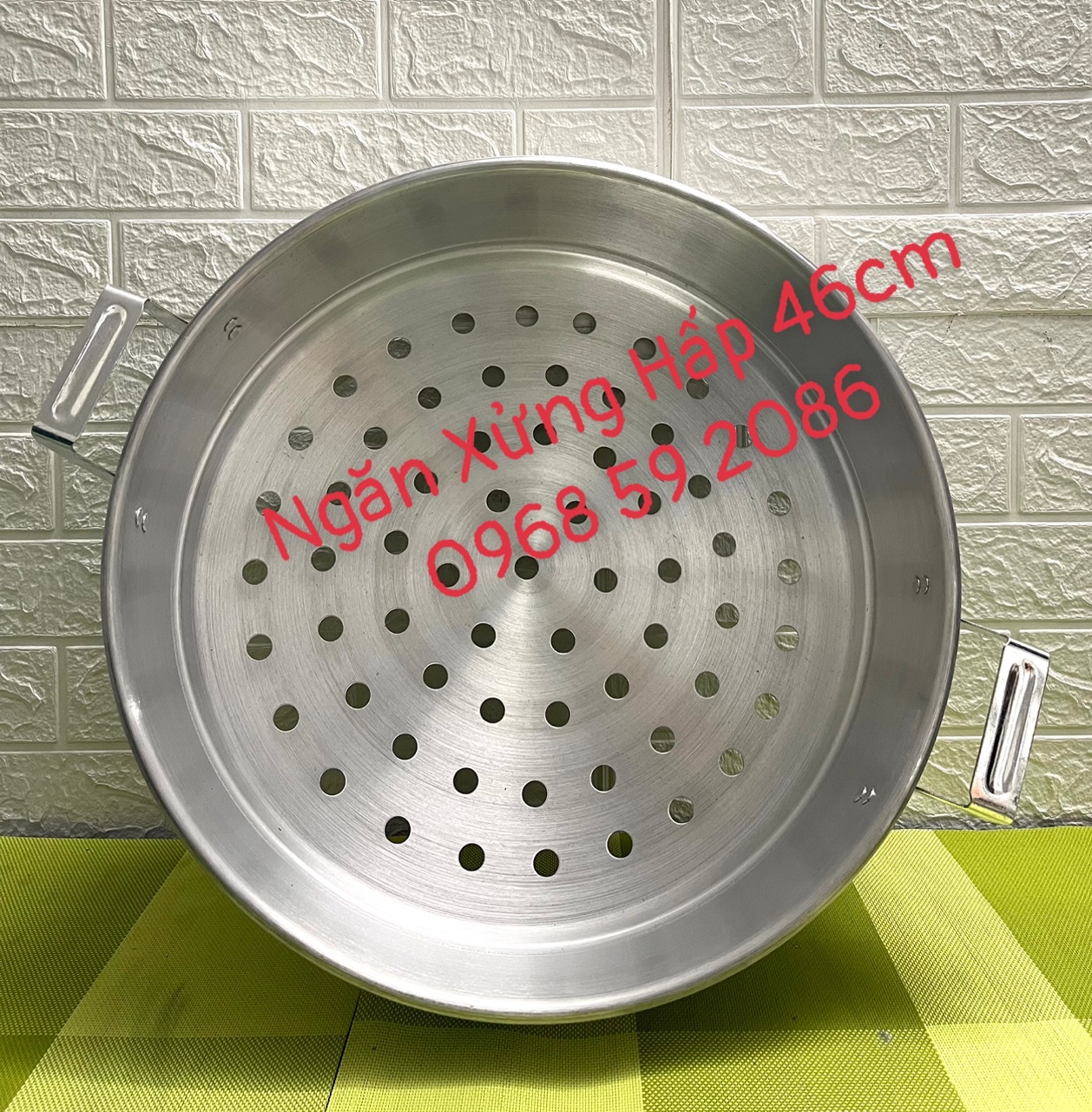 Xửng Nhôm Hấp Mạnh Hùng [ Kích Thước: 46cm ] -[ HÀNG VIỆT NAM ]