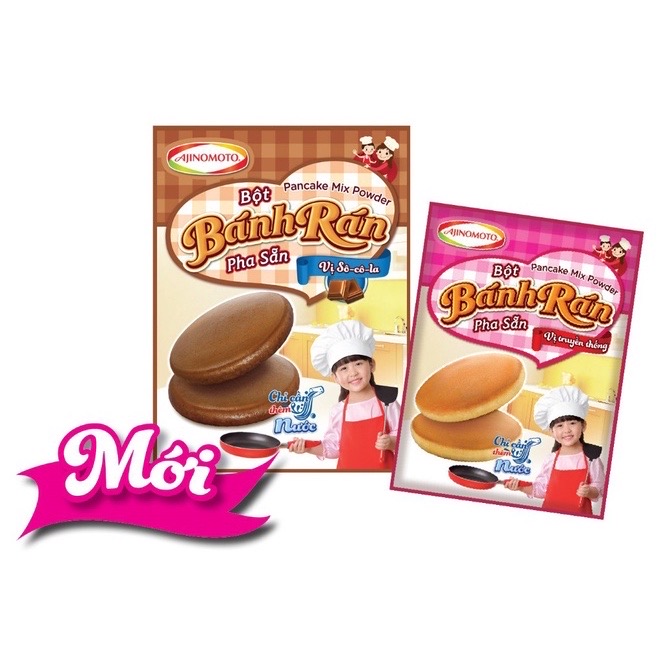 Bột bánh rán vị socola Ajinomoto 200g