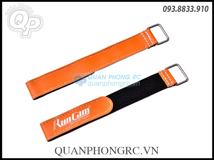 Dây Ràng Pin RunCam Bằng Da 2cm*22cm RunCam Battery Strap (1 Sợi)