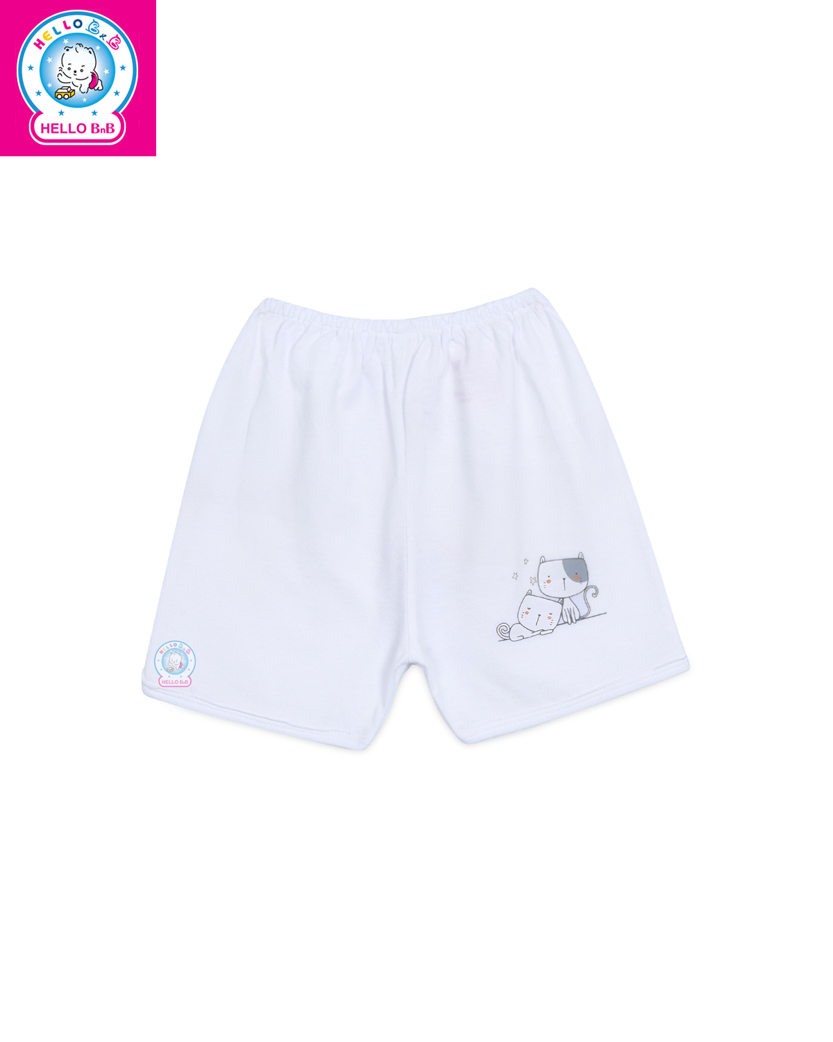 Quần đùi QL0387 - HELLO BnB (Hình In Ngẫu Nhiên)