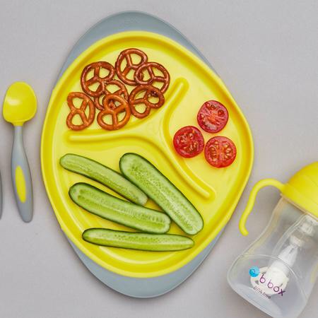 Set 3 Món Dụng Cụ Ăn Dặm Cơ Bản b.box Cho Bé 6M+