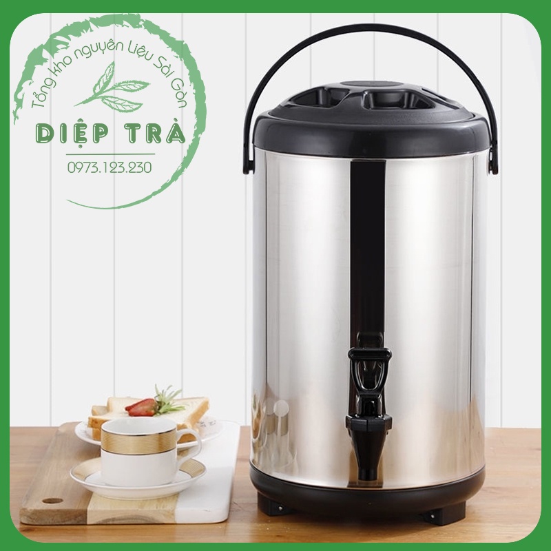Bình Ủ Trà Giữ Nhiệt Inox 304 (6L - 8L - 10L - 12L) (Phổ biến  là bình 8L)