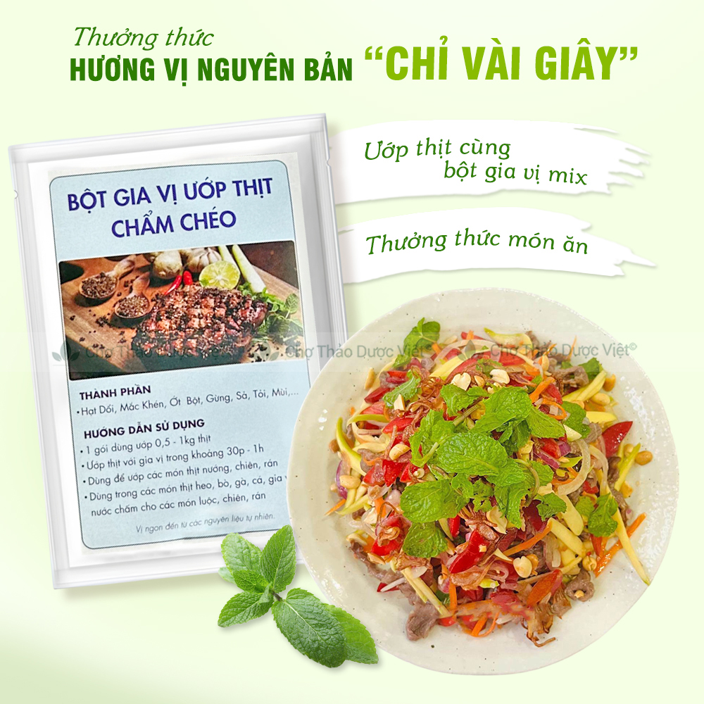 Bột Ướp Thịt Chẩm Chéo