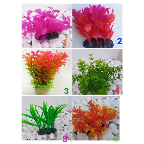 [HCM]Cây nhựa trang trí hồ cá-bể cá cảnh