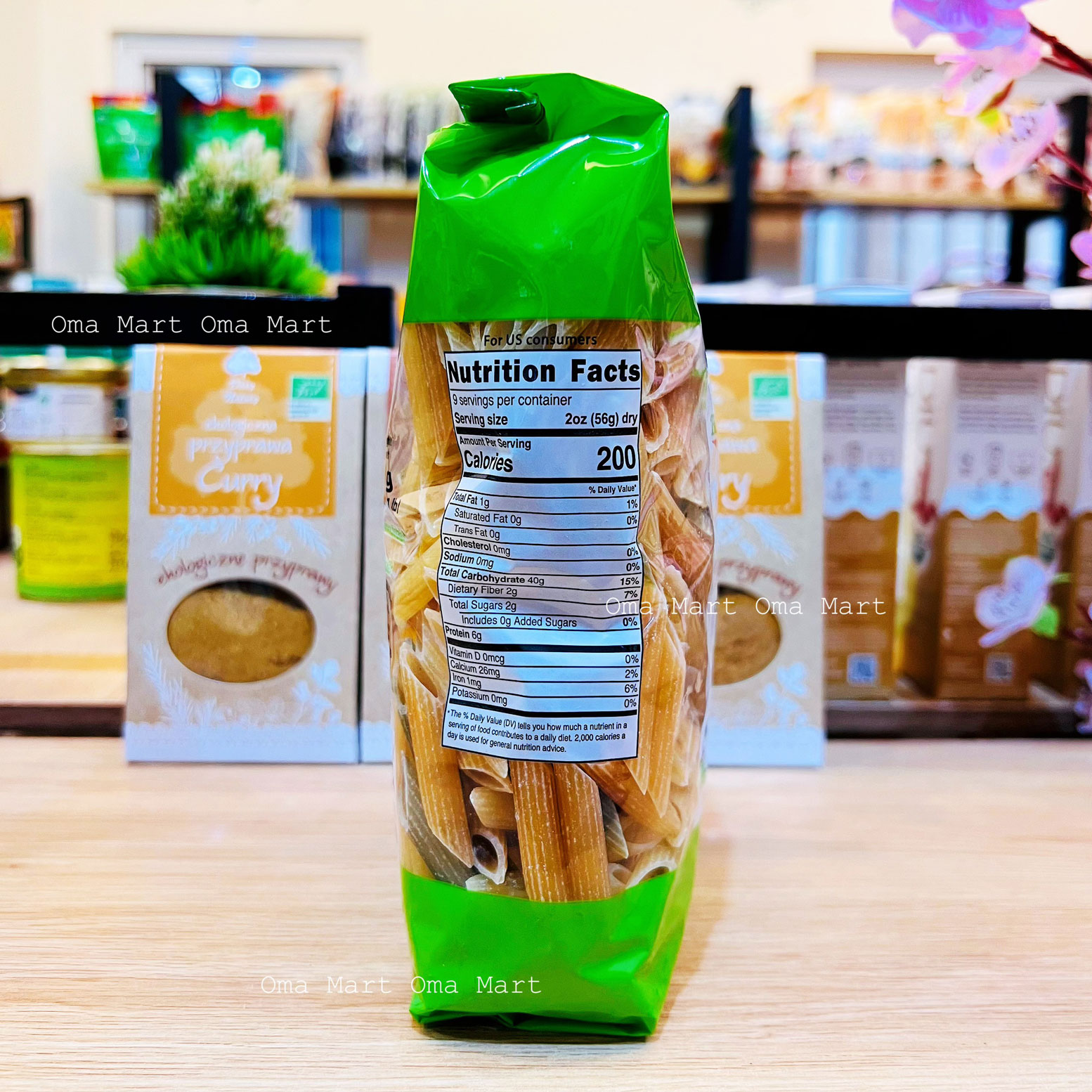 Nui ống rau củ hữu cơ Bioitalia 500g