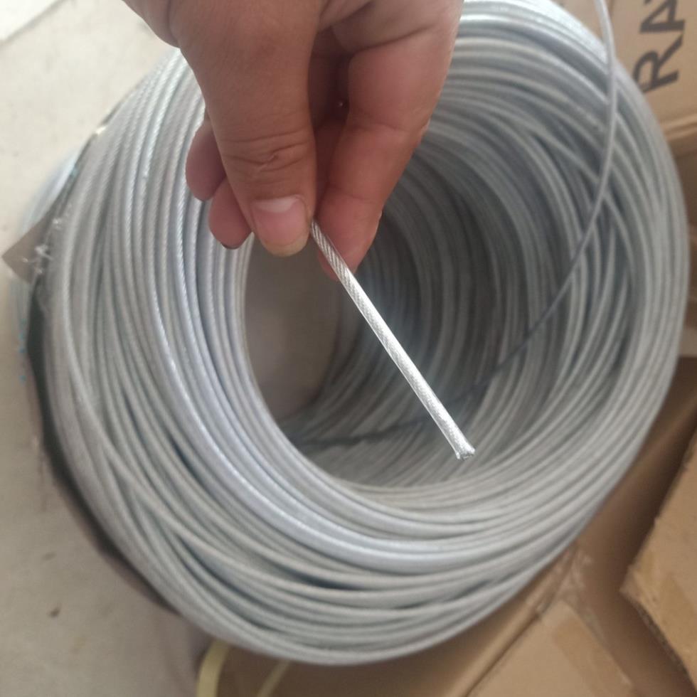 100 mét Dây cáp bọc nhựa ( cáp thép bọc nhựa ) phi 3mm, phi 4mm, phi 5mm, phi 6mm
