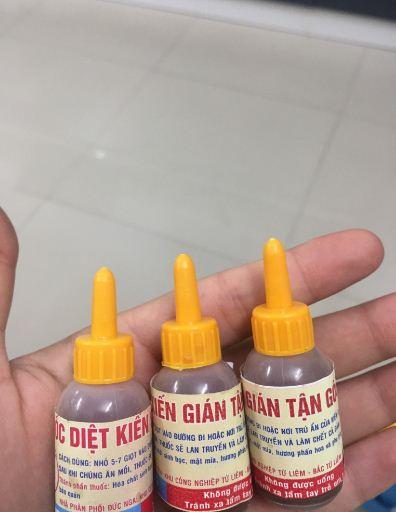 Combo 6 lọ thuốc diệt kiến gián tận gốc hiệu quả