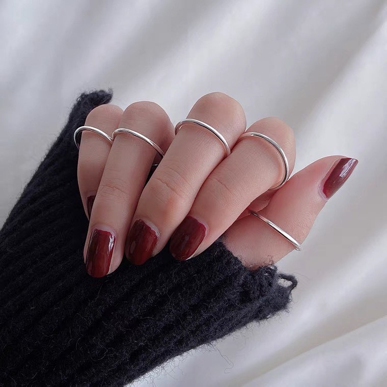 Nhẫn Bạc Trơn Dreamsilver Basic Nhiều Size NT001