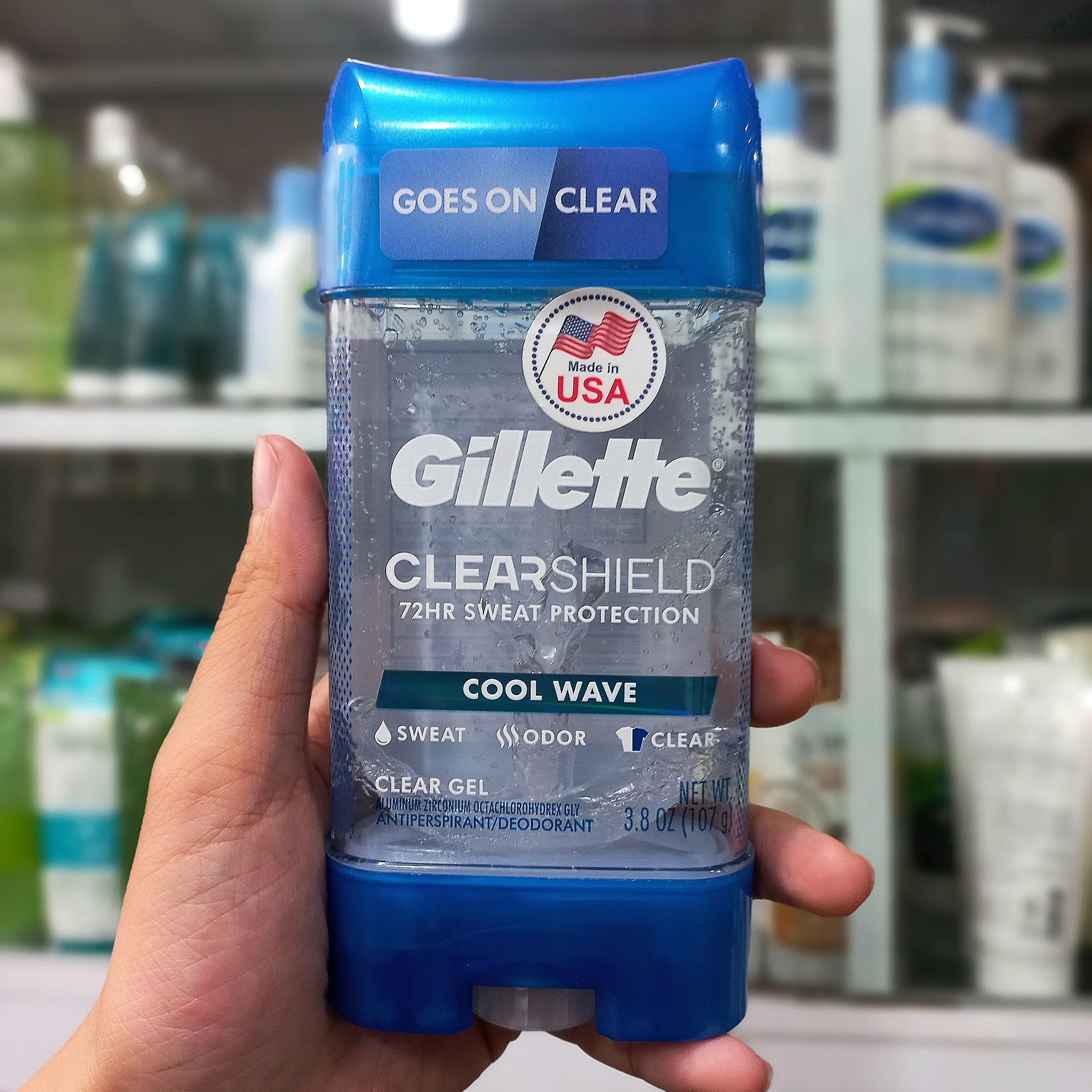 [HCM]Lăn Khử Mùi Gillette Cool Wave Clear Gel