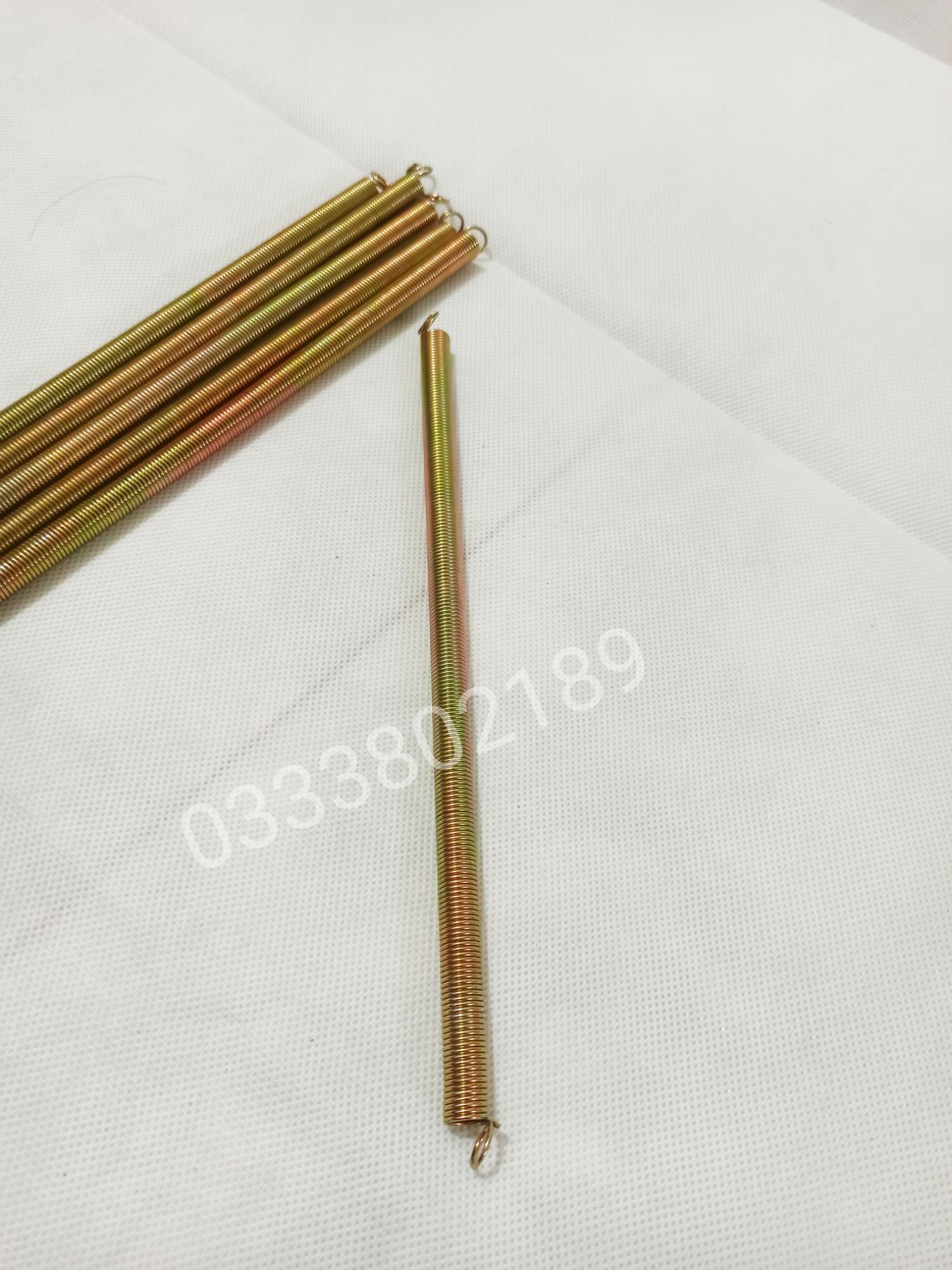 [MOC DIY]Lò xo kéo thép 1.2mm dài 25cm (2 cái)