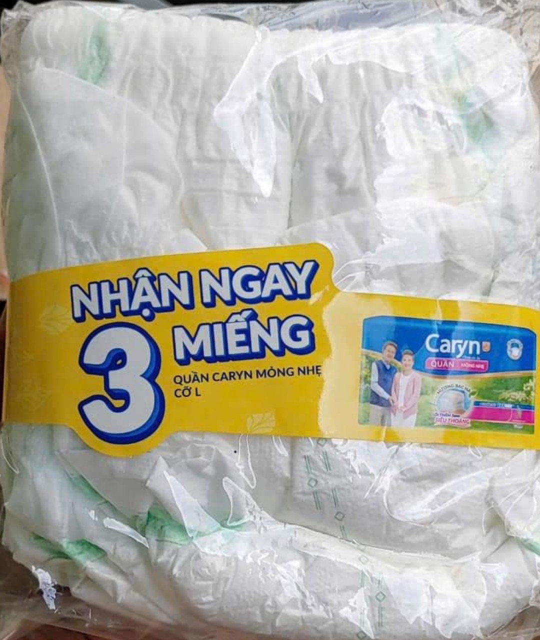 Tã Dán Người Già Caryn size M/L/XL