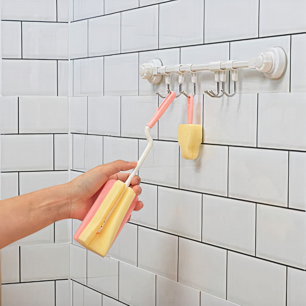 Cọ rửa bình sữa loại mút xốp Nhật Bản