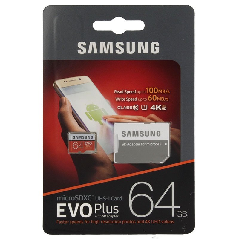 [Best Seller] Thẻ nhớ MicroSDXC Samsung Plus 64GB