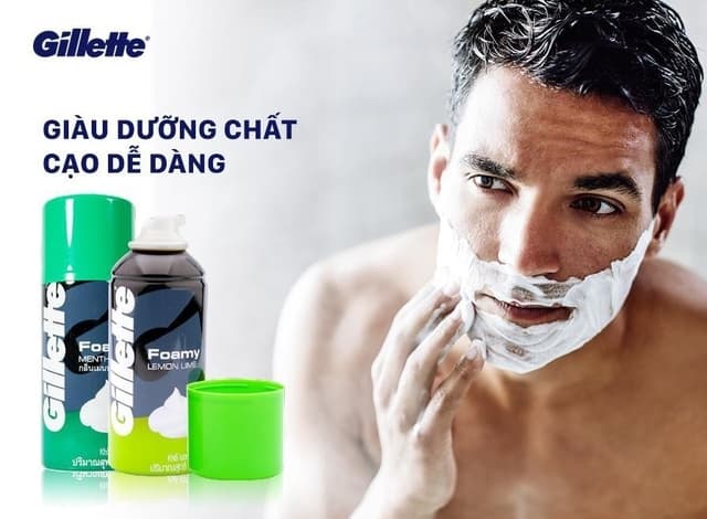 Bọt cạo râu Gillette 175g