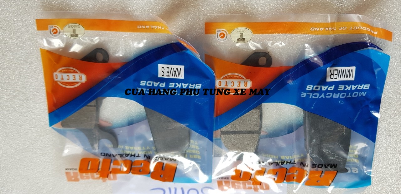 Bố thắng đĩa Recto ( 2 cặp trước - sau ) cho xe Winner 150/ Winner X/ Sonic