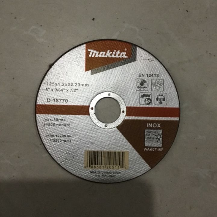 Đá cắt sắt Makita B-12239 (125 x 1.2 x 22.2mm)