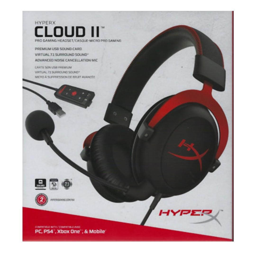 Tai nghe Kingston HyperX Cloud 2 Red