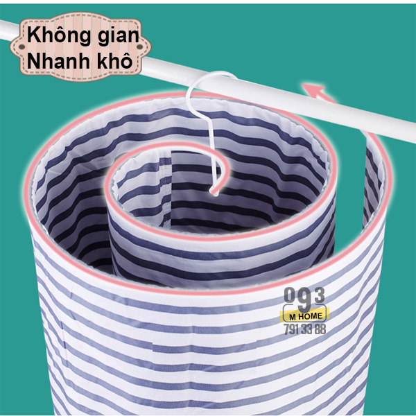 Sào Phơi Đồ Inox Cây Phơi Quần Áo Tiết Kiệm Không Gian