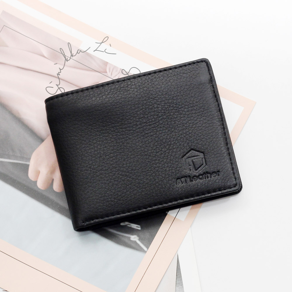Ví da bò AT Leather HIT - Kèm hộp đựng