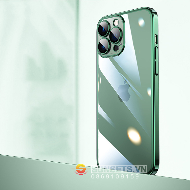 Ốp lưng iphone 14 plus/ 14 pro/ 13 pro max pc cứng chống ố vàng